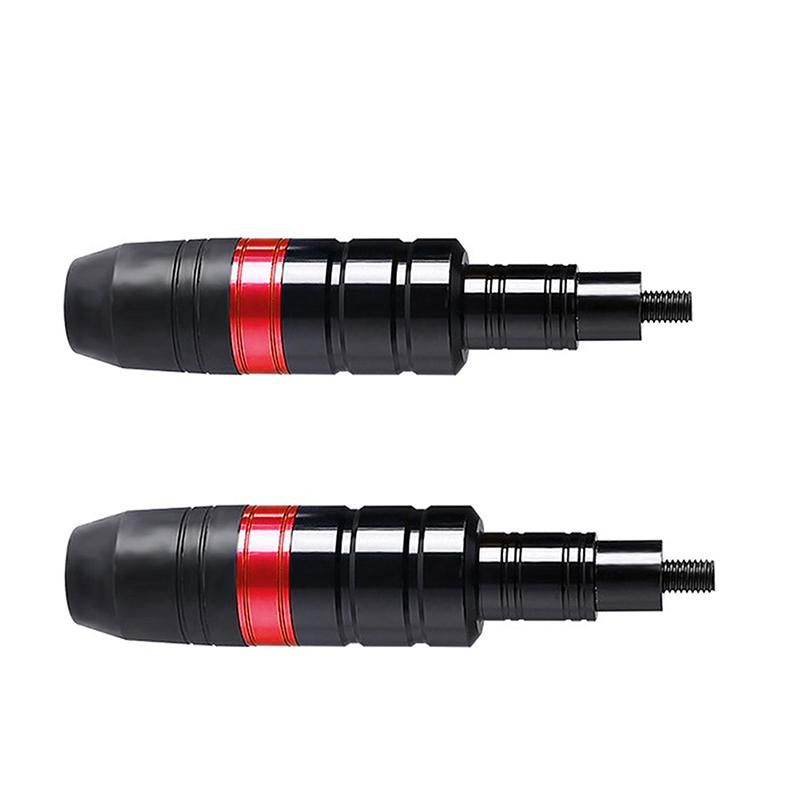 1 para uniwersalnych motocyklowych ram przesuwnych antykolizyjnych ochrona silnika CNC stop aluminium Crash Protect ochraniacze przed upadkiem do otworu gwintowanego 8 mm
