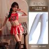 Hot sexy lingerie skirt suit bed flirting cheerleading sex uniform cute wind small breasts show big
