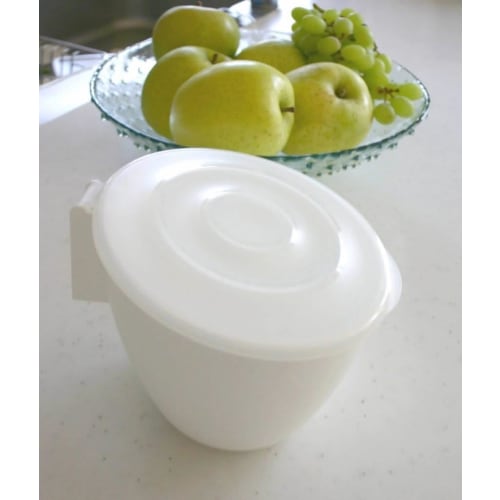 Yawata Kasei Sceltevie Rolle Kitchen Drainer, White, Approx. 14.7 x 16.7 x 13 cm