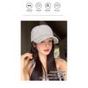 High-quality striped flat-top equestrian hat, women's summer thin beret, duckbill cap