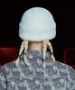 UNALLOYED Flower Fur Beanie / Ivory
