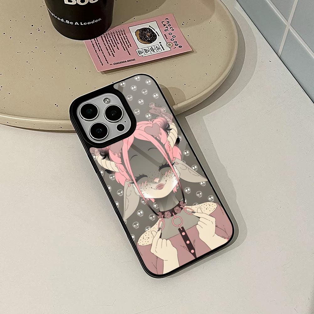 

Monster Girl Maker Phone Case for Iphone 17 16 15 14 Air 13 12 11 Pro Max Mini Plus Fundas Shell PC+TPU Cover iPhone 13 Pro Max