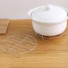 Stainless Steel Steaming Rack Multifunctional Cooling Rack Round Four-Legged Steaming Rack for Kitchen Cooking