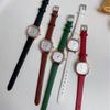 Student Belt Square Watch Women'S Summer Year Simple Temperament Girl Small Fresh Quartz Watch
