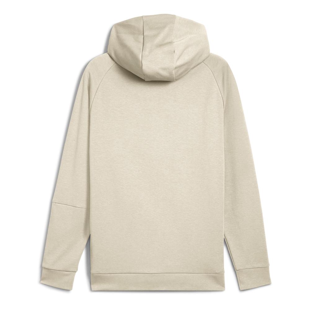 PUMA Pumatech Full-Zip Hoodie Cotton Blend Beige