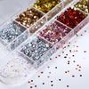 1Mm Mini Sparkling Star Nail Glitter Sparkling Love Nail Decoration Nail Salon Design Cute Accessories Diy Nail Art Design