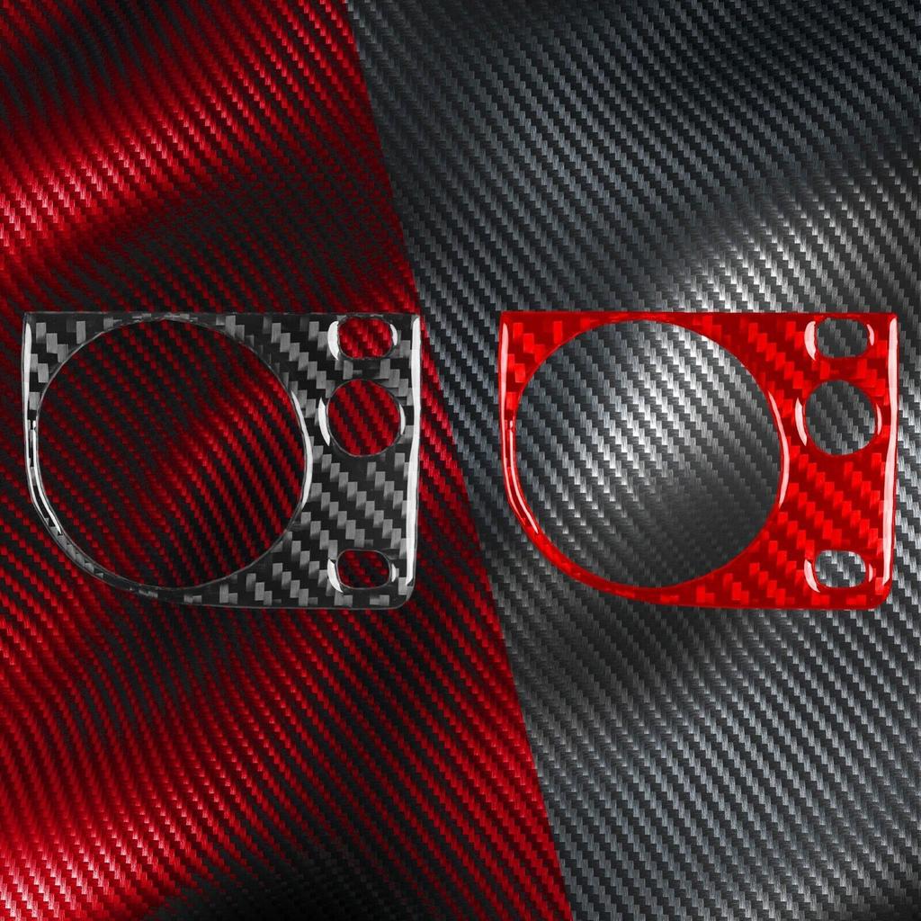 Real Carbon Fiber Dash Headlight Switch Knob Cover For BMW 3 Series E36 1991-99