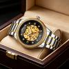 AILANG Business Men's Hollow Watch Top Brand Automatic Mechanical Watch Trend Luminous Waterproof New Clock For Men Reloj Hombre