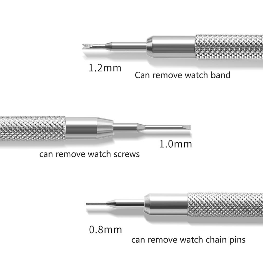 Professional Double Purpose Horology Screwdriver Compact Design Suitable For Watch Straps Removal & Component Adjustment