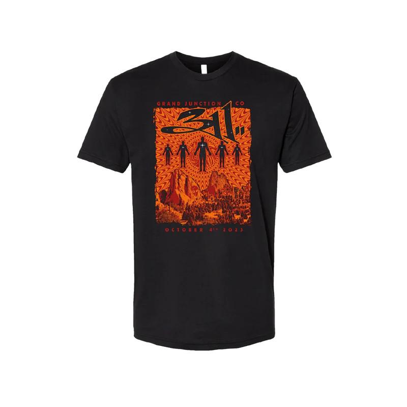 New 311 Band Grand Junction Cotton Black All Size T Shirt For Men TT625 Unisex T-Shirt