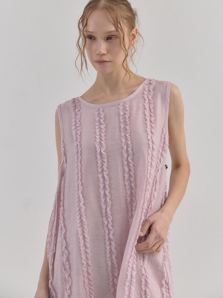 Sorry, Too Much Love Soft Veil Garden Lace Dress_Pink