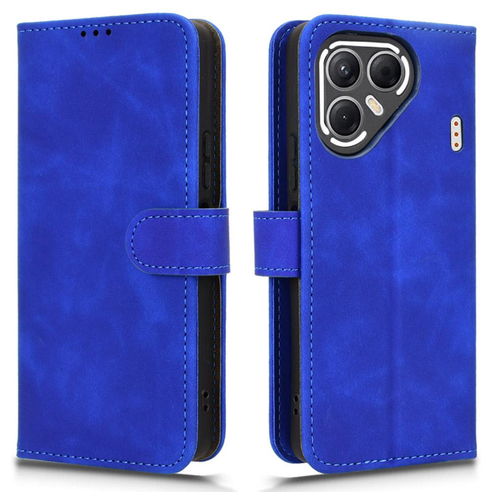 Para TECNO Pova 7 5G Capa de Couro Sensação de Pele Anti-Queda Carteira Capa Flip para Celular