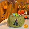 Funny Trick or Treat Bag Printing Pumpkin Handbag Portable Halloween Candy Bag  Party Supplies