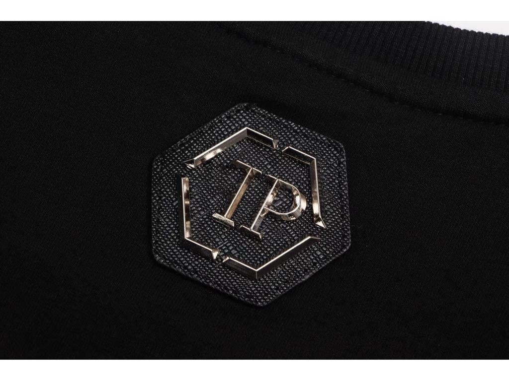 Moletom com Capuz Redondo Tendência Street Style Masculino Philipp Plein - Coleção Outono/Inverno.