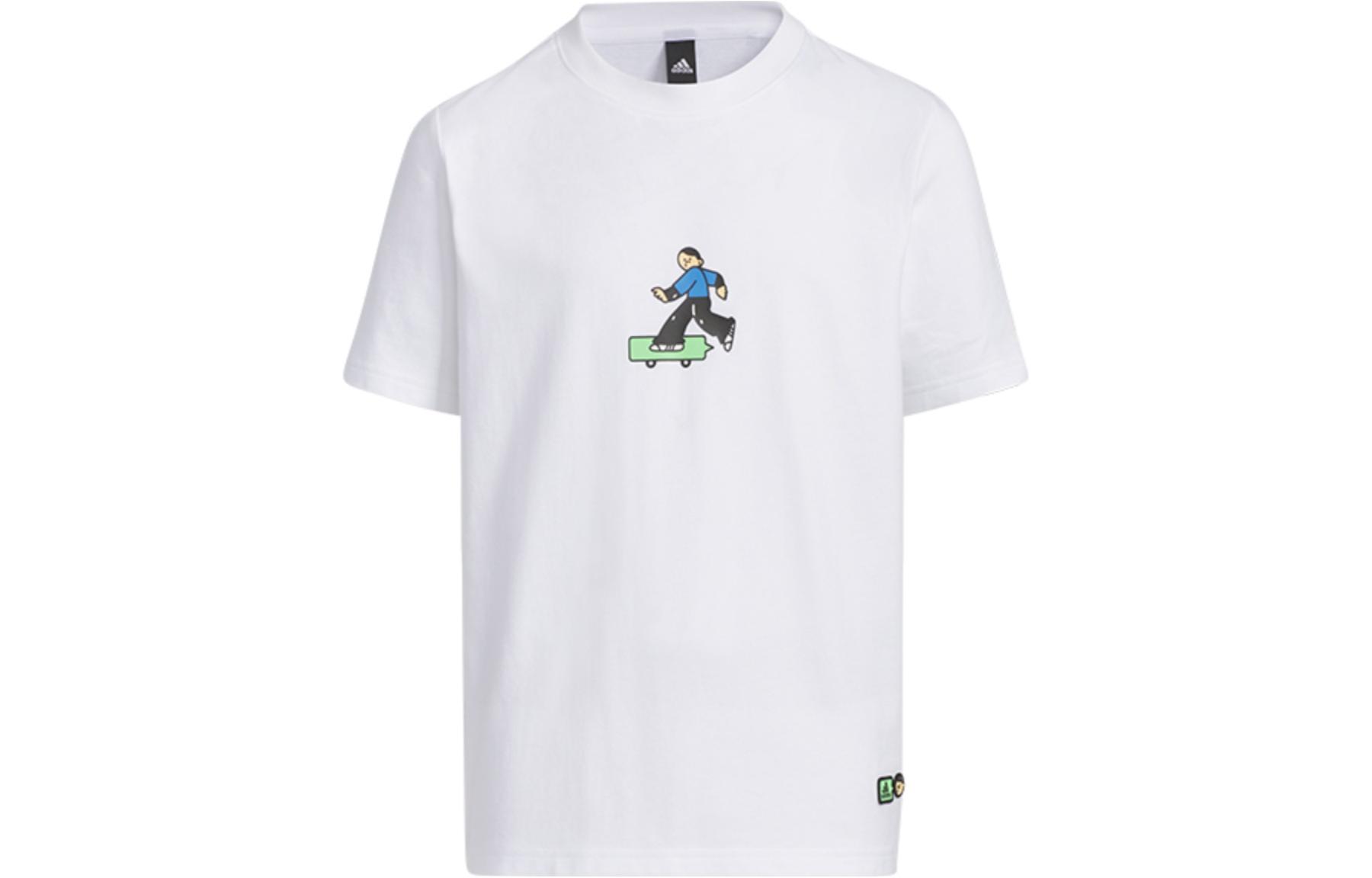 Adidas X SEEBIN Kids T Shirts Crew Neck Moderate IN3277 110