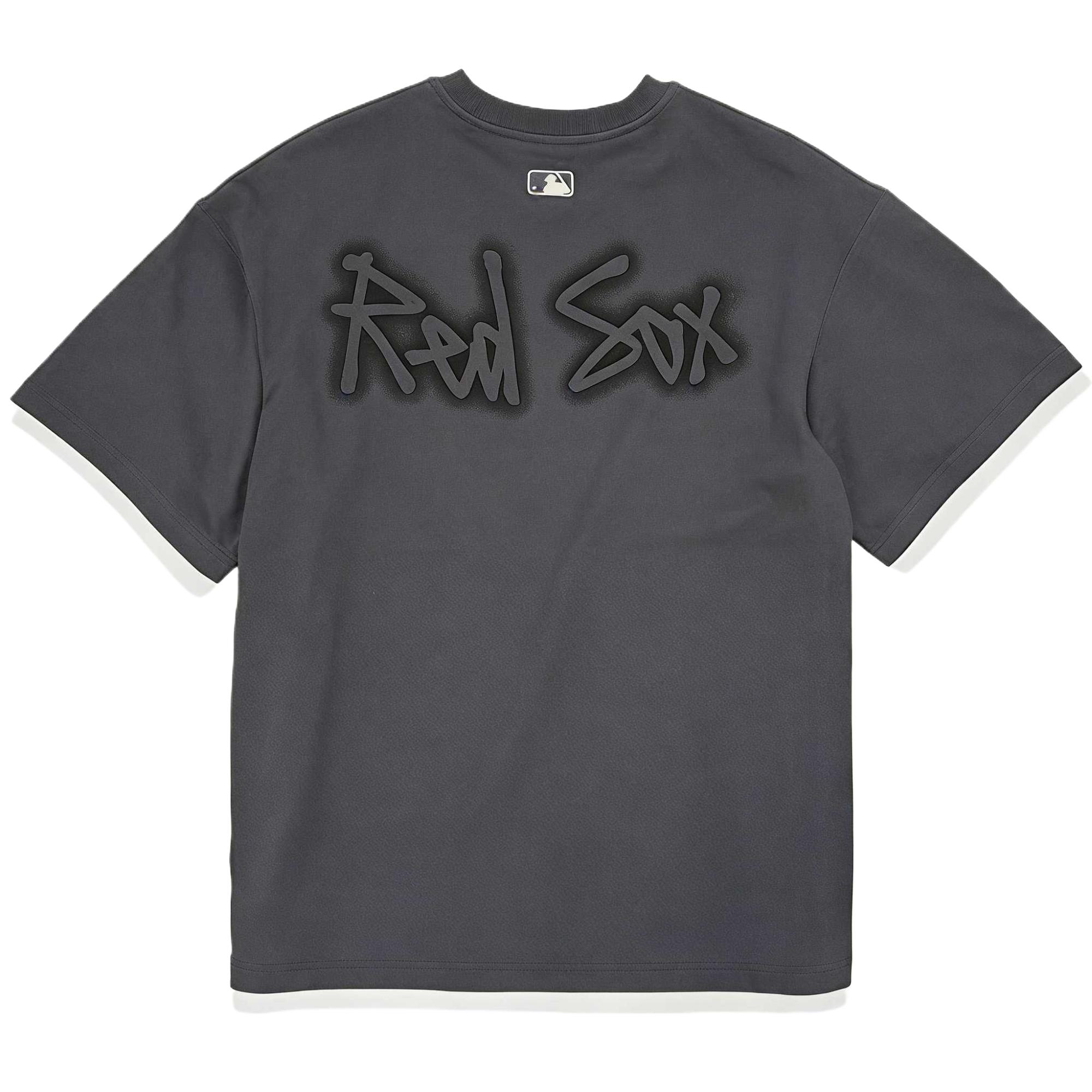 MLB Boston Red Sox Basic Collection SS26 T Shirt Unisex 3ATSB0963-43GRD M