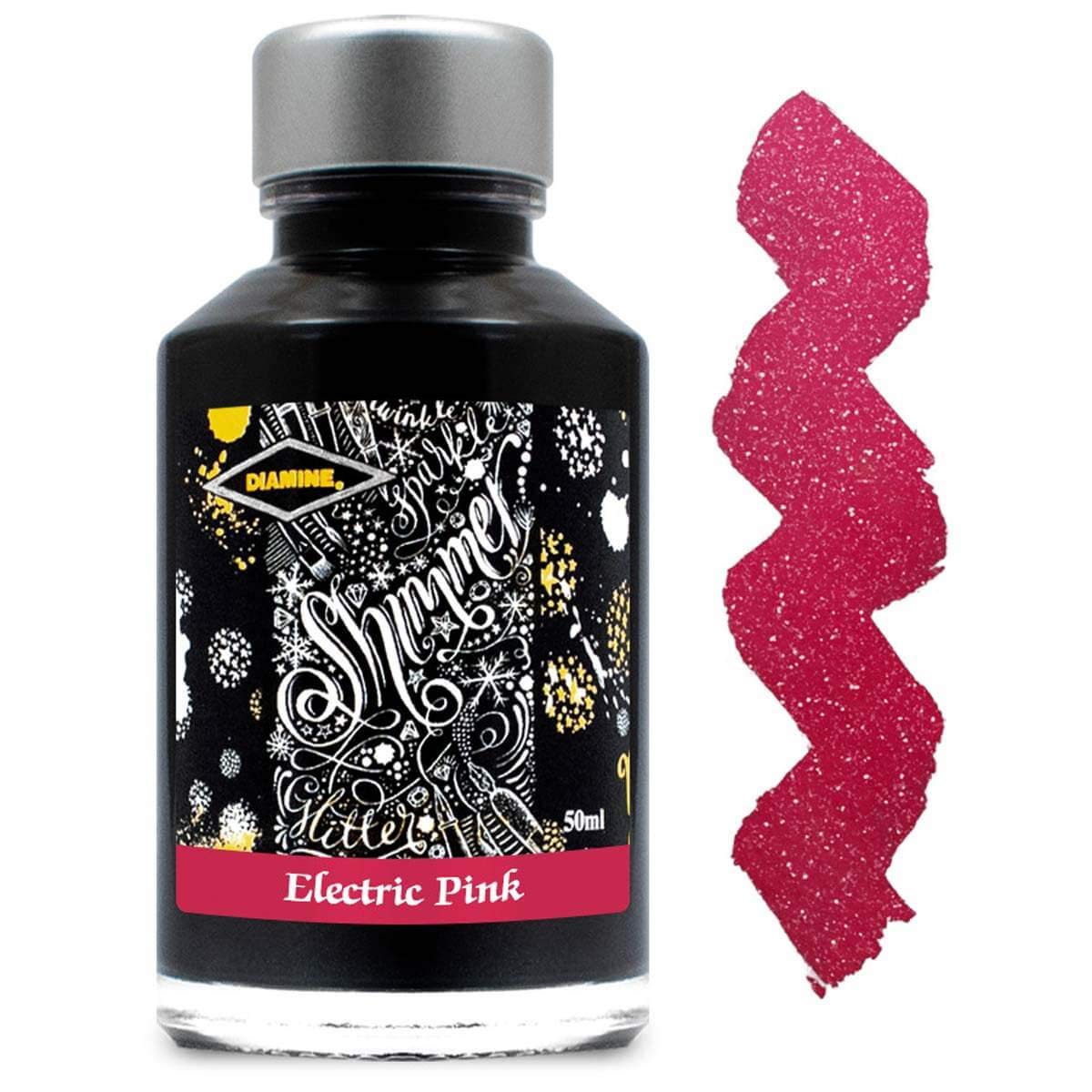 

Diamine Shimmering Ink Bottle Ink NO627 Electric Pink