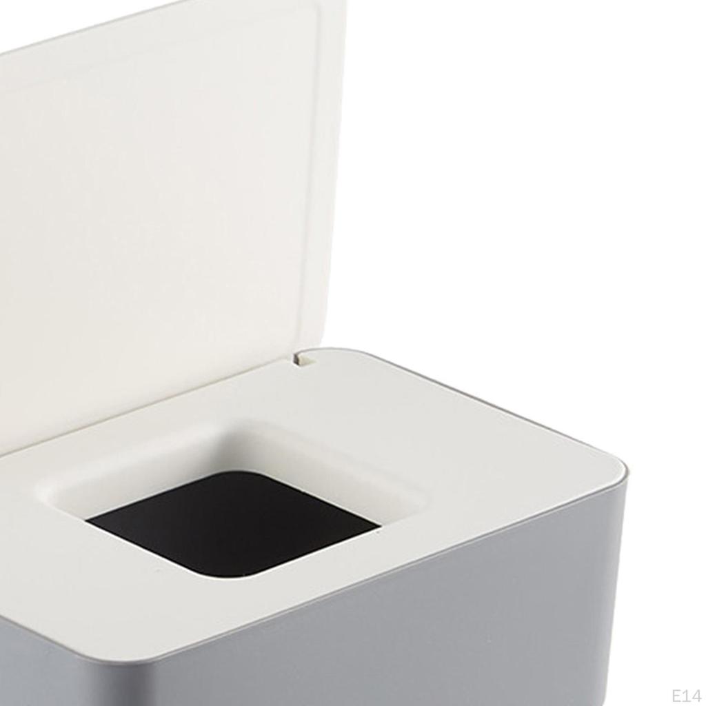 Spender mit Deckel Taschentuch-Aufbewahrungsbox Hülle für Schminktisch, Arbeitsplatten, Schreibtisch, Büro, Wohnheim