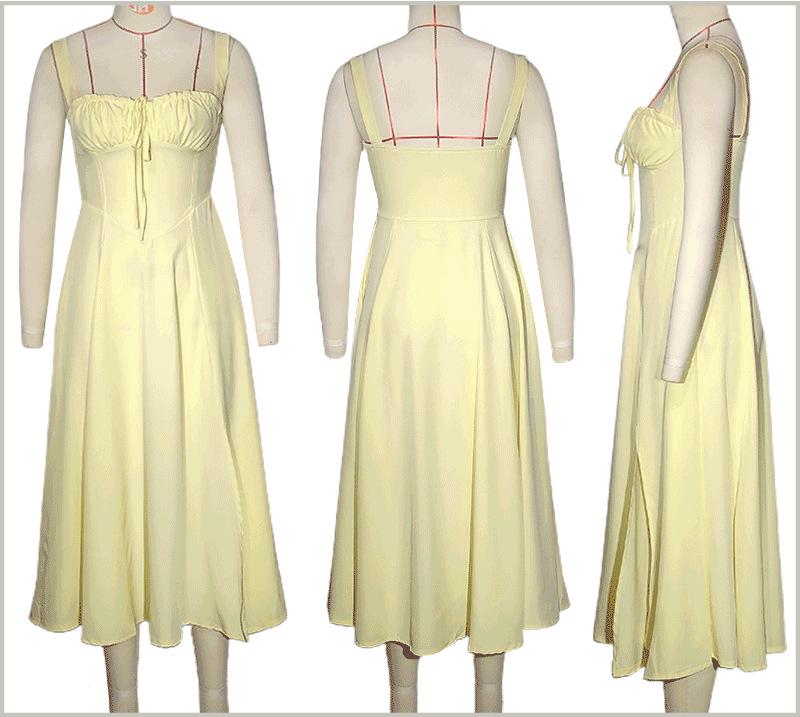 2026 Elegant French Summer High-End Sling Dress for Women