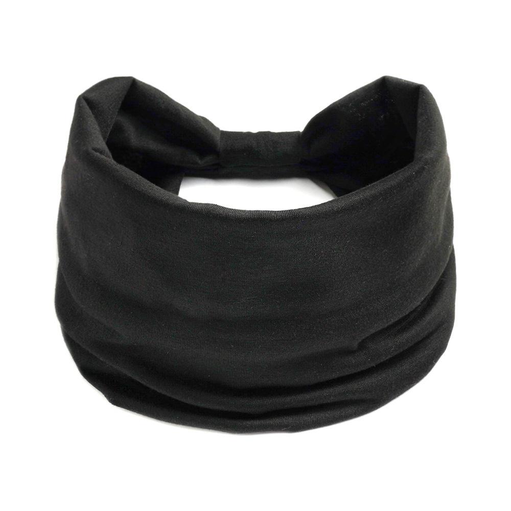 Wide Headbands for Women Stylish Head Wraps Boho Hairbands Sport Yoga Turban Cotton Non-Slip Bandana Hair Accessories