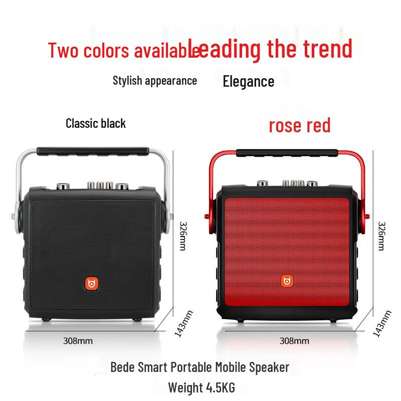 Portable KTV Bluetooth Speaker
