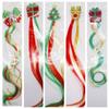 Colorful Wig Girls Wig Hairpin Christmas Tree Bowknot Hairclip Cute Christmas Hair Clip  Gift