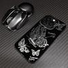 Phone Cover Case for iPhone 17 Pro Max 16 15 14 Plus Air 17e 12 Pro 13 11 Creative Butterfly