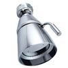 Rotatable Zinc Alloy Shower Head Adjustable 360 Degree Water Outlet Sprinkler for Bathroom Shower Installation