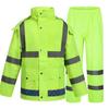 Impermeable y Pantalones Reflectantes para Trabajadores de Tráfico y Saneamiento