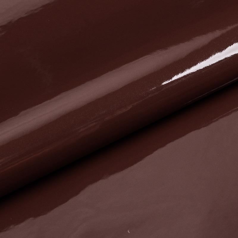 100x138cm 0.7mm Artificial Patent Leather Fabric for Luggage Makeup Bag Belt Apron Diy Sewing Waterproof Glossy Wearable Cloth