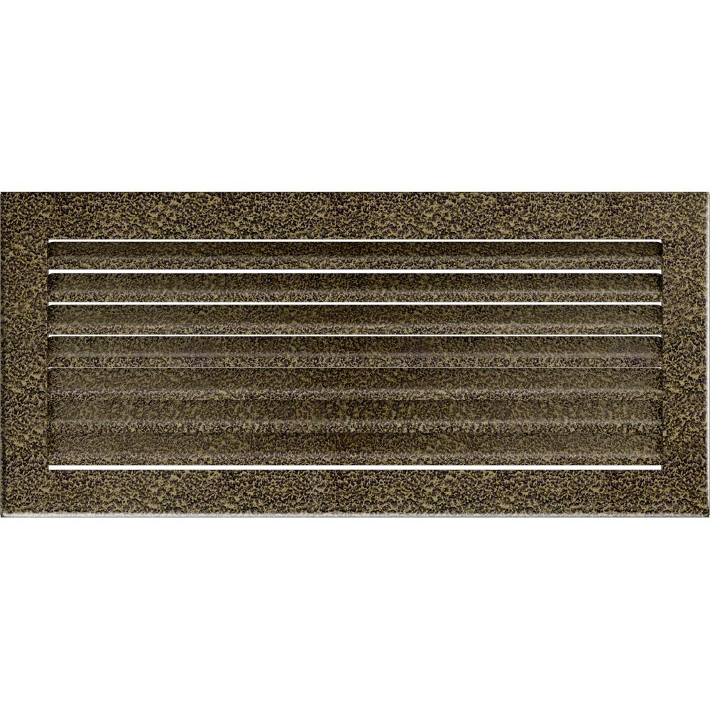 Vent Cover FRESH 17x37 Black and Gold