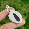 Daughters Day Deal 925 Sterling Silver Pear Natural Sodalite Rough Wife Pendant