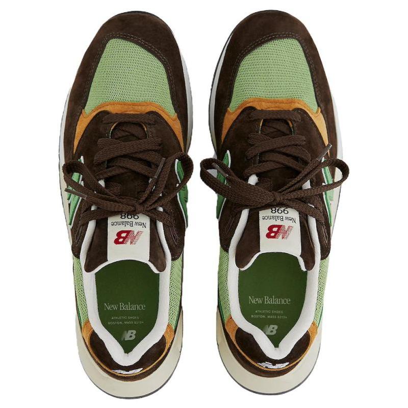 New Balance Teddy Santis X 998 Made In Usa 'Brown Green' Sneakers U998BG