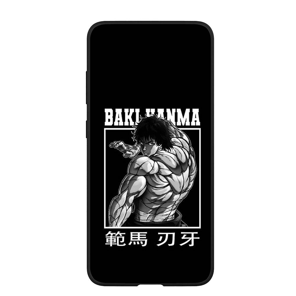 Pouzdro na telefon Samsung Galaxy S25 S24 S23 iPhone 16 15 Xiaomi Redmi Note 14 13 12 16E X 11 Pro Max OPPO Moto G54 13C 14C Huawei Anime Hanma Baki Cover