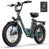 Rower Elektryczny URLIFE E20 Multi Terrain Z Siedziskiem do Holowania Bateria 48V13Ah Silnik 500W Rower Elektryczny 20 Cal Miasto Grube Opony Jazda na Zewnątrz E-bike