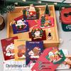 Cartoon Christmas Pop-Up Folding Greeting Card with Thanksgiving Message