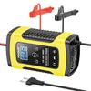 12V 5A Pulsladegerät mit LCD-Anzeige für Motorräder und Autos