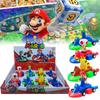 Super Mario Pull-back Kart Toy Model Display Box Interactive Racing Car For Kids