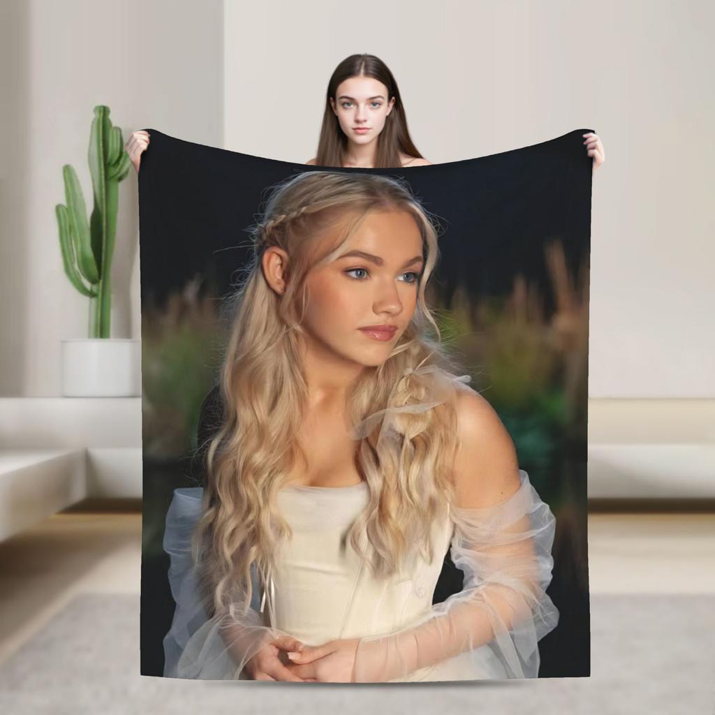 Freya Skye Singer Tour 2026 Blanket Super Soft Warm Throw Blankets for Living Room 50x60 Inches Multiple Sizes Bedspread