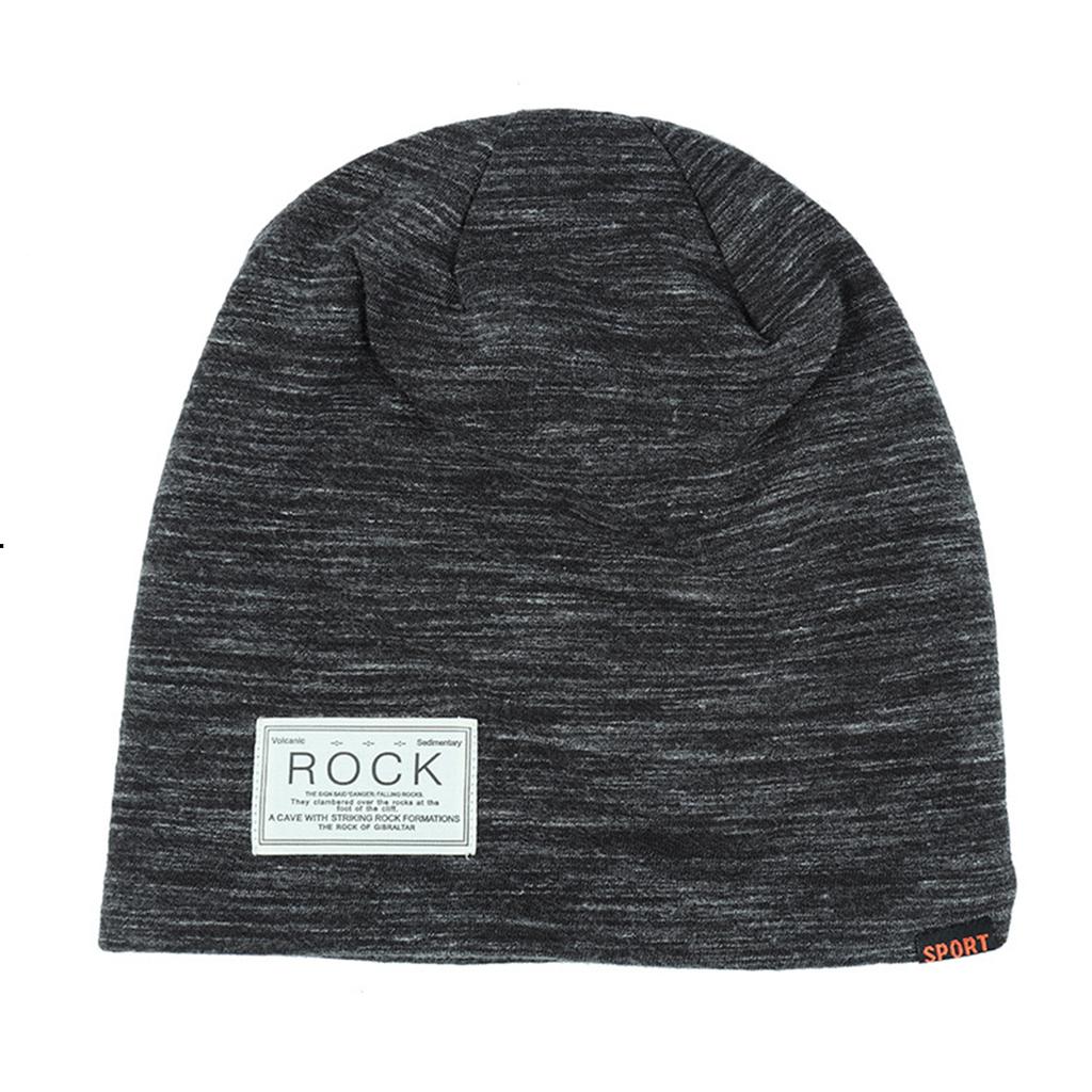 Beanie Hats For Women Men Cotton Warm Anti-slip Headwear Cap Casual Stretch Sleep Turbans Hats For Travel Running