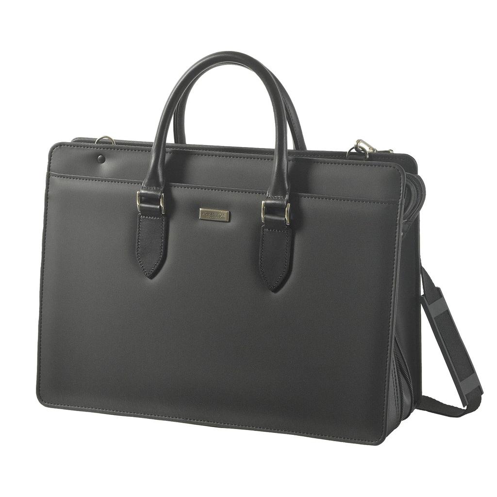 Toyooka Craftsmanship Business Bag Briefcase Made in Japan Extended Gusset Free Standing B4 Commuting [Hirano Bag] Men's