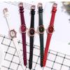 Belt Women'S Watch Fashion Temperament Diamond Watch Small Dial Quartz Waterproof Women'S Watch