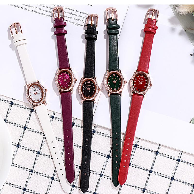 Belt Women'S Watch Fashion Temperament Diamond Watch Small Dial Quartz Waterproof Women'S Watch