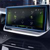 Tempered glass screen protective film For Peugeot 208 E208   7inch or 10.1 inchcar gps navigation  interior accessories