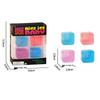 NEEDOH Mini Squeeze Cube Decompression Toy - 5 Colors, Slow Rebound Aurora Ice Cube Stress Relief