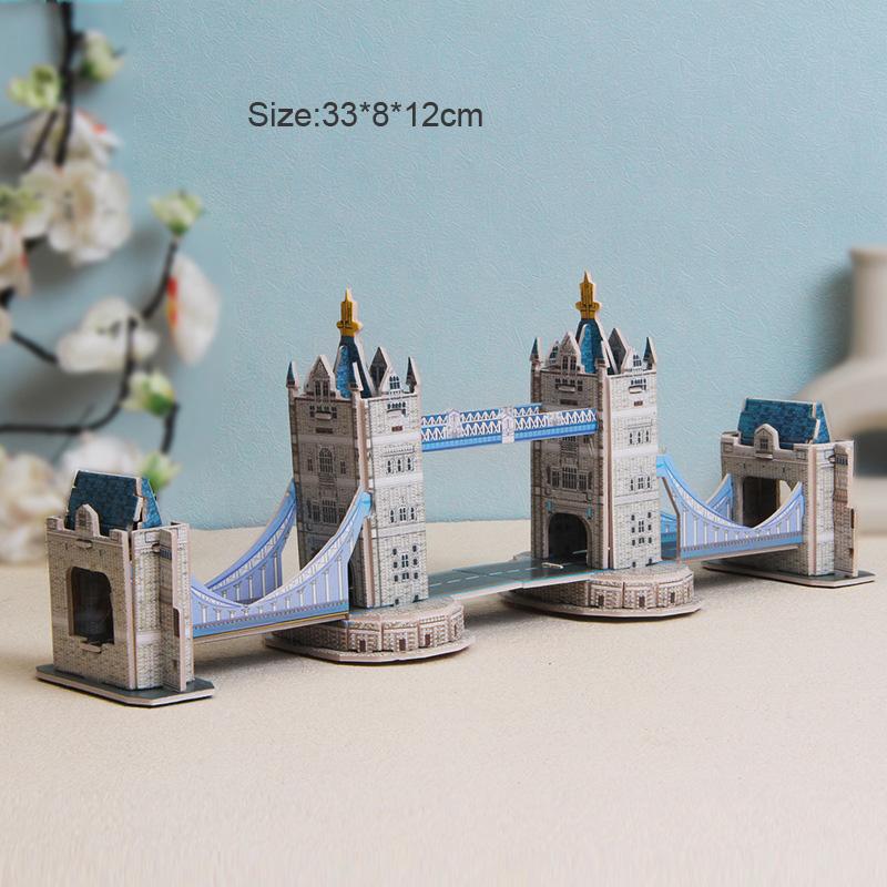 Kreatywna DIY 3D Papierowa Kartka Puzzle Model do Zbudowania Montaż Dzieci Ręcznie Robione Jigsaw Dekoracje Pokoju Zabawki Edukacyjne