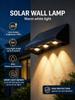 LED Solar Outdoor Wall Lamp for Garden, Yard and House Facade