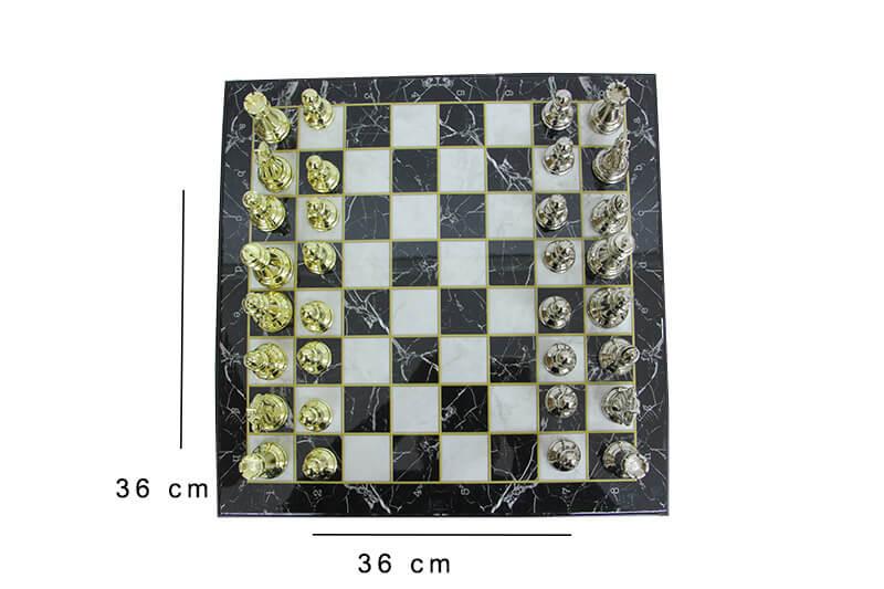 Chess Piece In Zinc Box M