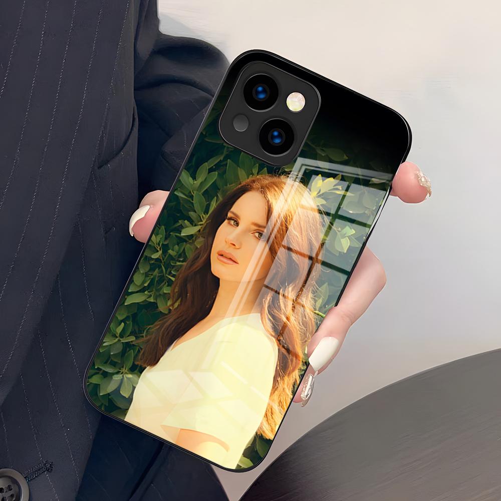 Lana Del Rey Popular Singer Phone Case For IPhone 17 Pro Max 15 Pro 16 14 Plus 12 13 Mini 11 Pro Shockproof Glass Cover