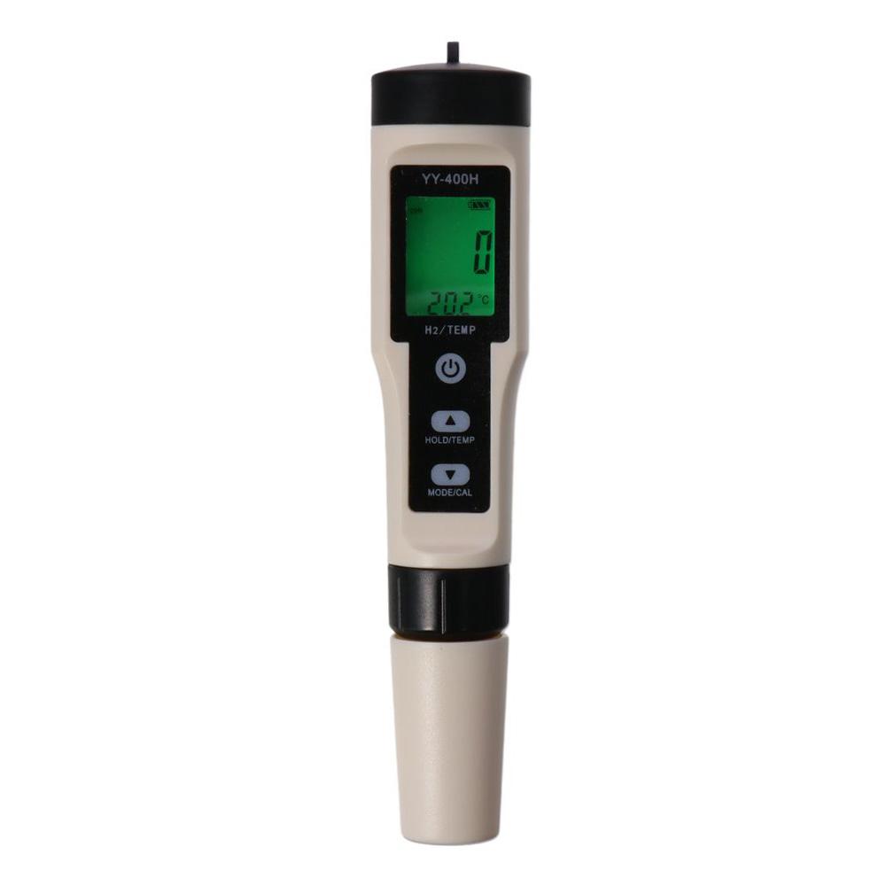 Handheld with Backlit H2 Water Hydrogen Analyzer Temperature Detection Hydrogen Tester Laboratory